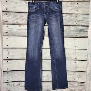 Maurices Straight Leg Blue Jeans Women’s Size 1/2 Long